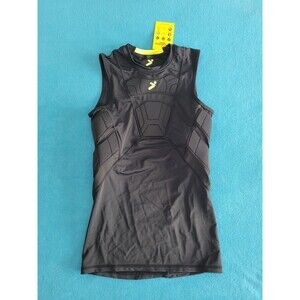 STORELLI BODYSHIELD SLEEVELESS Undershirt Adult Size S Black Soccer Goalkeeper